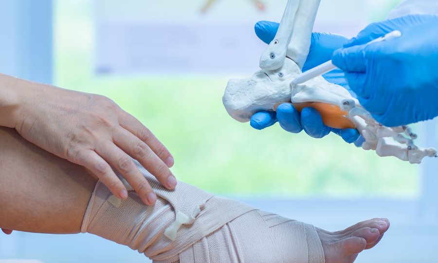 перелом пятки реабилитация